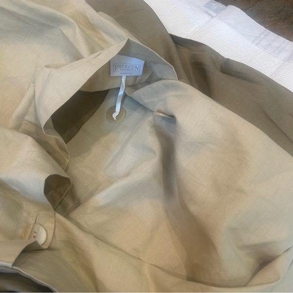 Restoration Hardware Duvet Cover Italy King Linen Cotton Quiet Luxury Cosy Sage - Picture 3 of 7